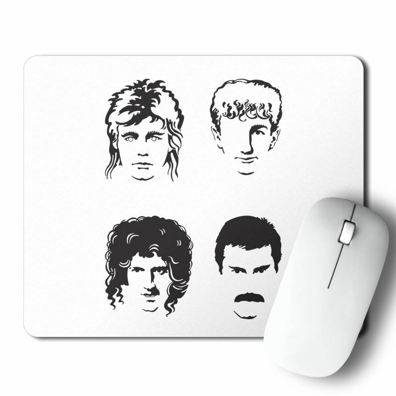 Mousepad Queen Faces (D0760 Boleto.Store)