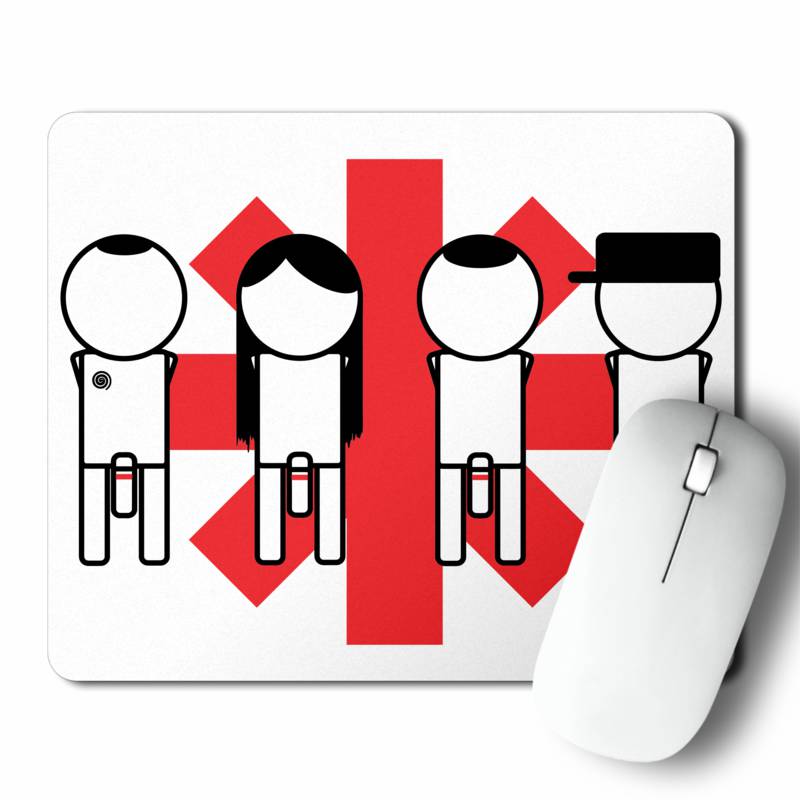 Mousepad Red Hot Naked (D0767 Boleto.Store)