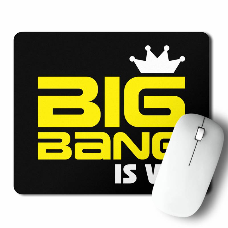 Mousepad Big Bang Is Vip (D0822 Boleto.Store)