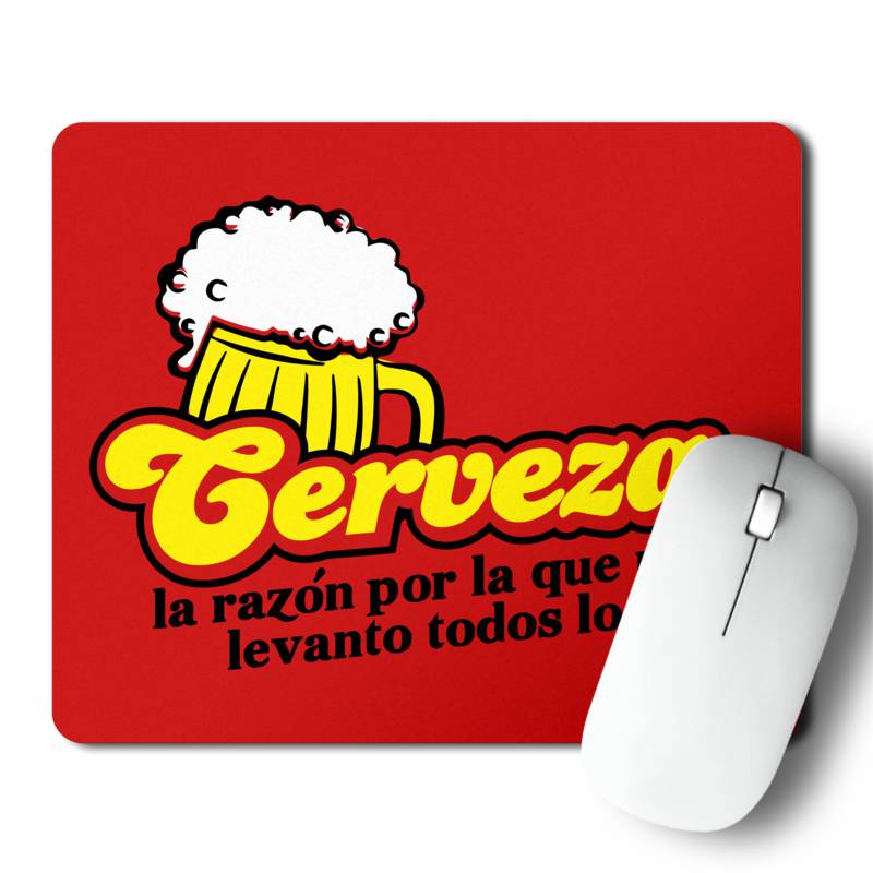 Mousepad Cerveza La Razon (D0834 Boleto.Store)