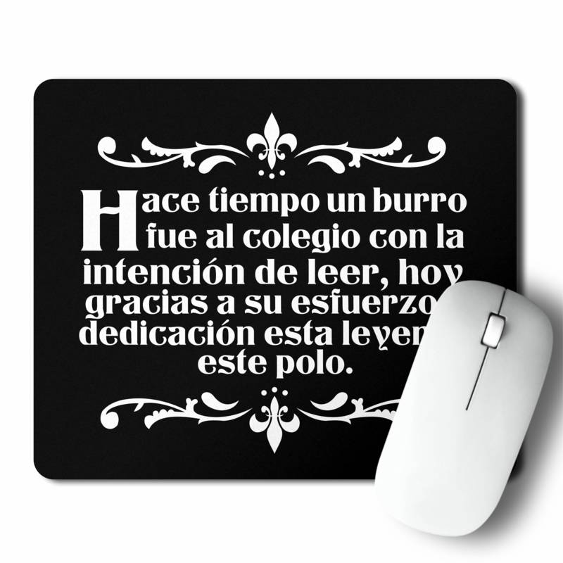 Mousepad Leyendo Este Polo (D0844 Boleto.Store)