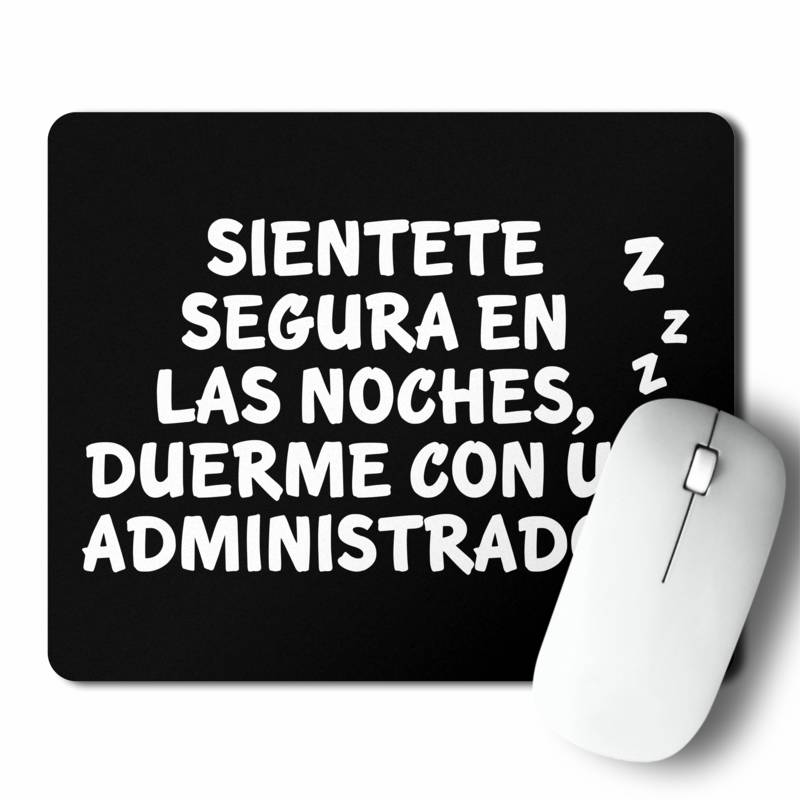 Mousepad Sientete Segura (D0919 Boleto.Store)