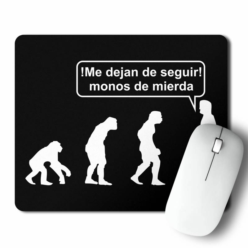 Mousepad Evolution Monos (D0959 Boleto.Store)