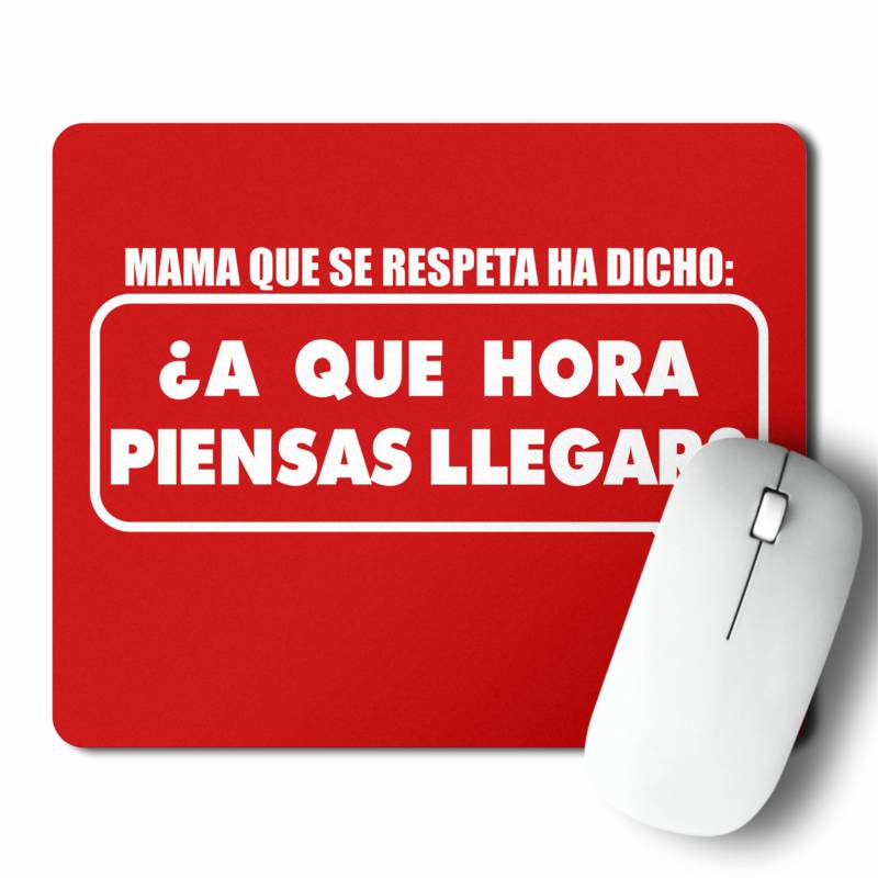 Mousepad Mama Que Se Respeta (D0966 Boleto.Store)