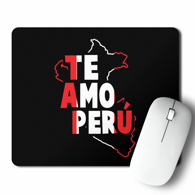 Mousepad Te Amo Perú (D1047 Boleto.Store)