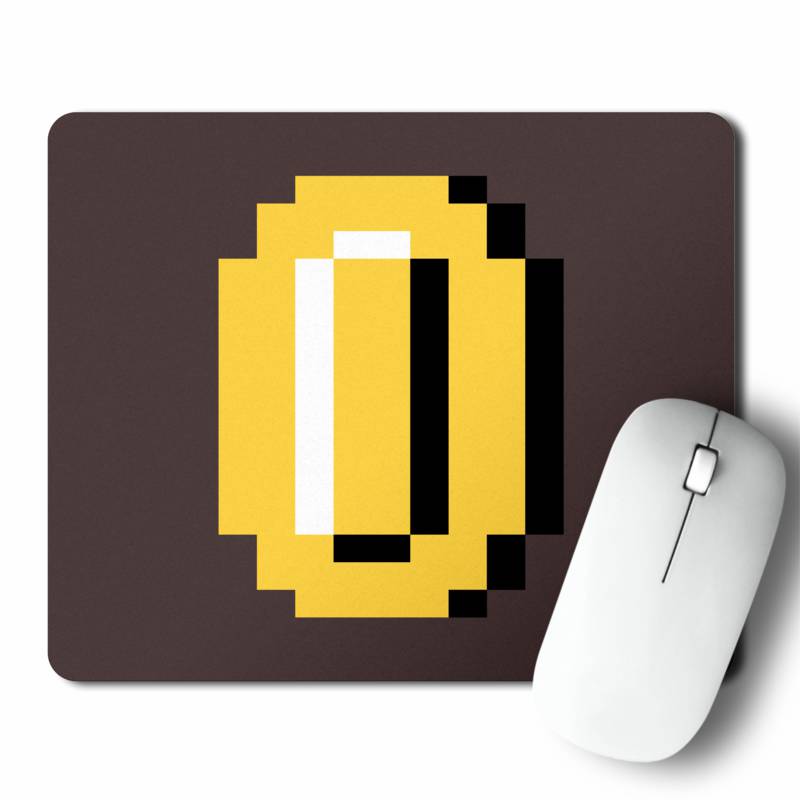 Mousepad Moneda 8-Bit (D1088 Boleto.Store)