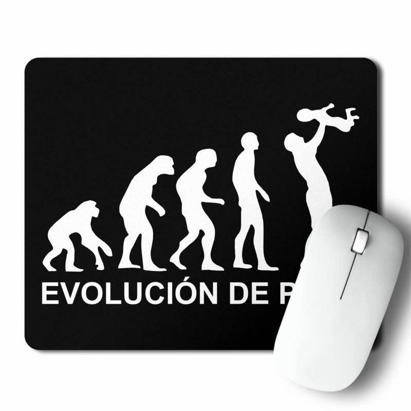 Mousepad Evolución De Papá (D1116 Boleto.Store)