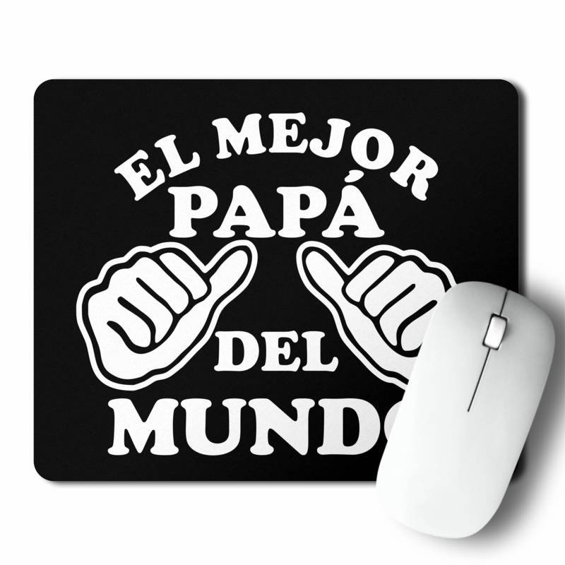 Mousepad El Mejor Papá Del Mundo (D1118 Boleto.Store)