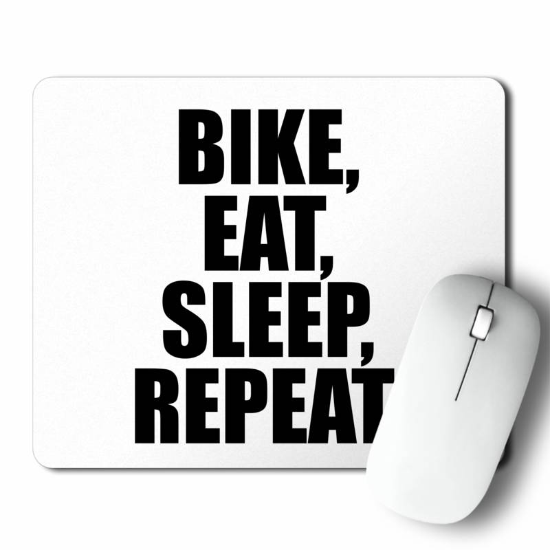 Mousepad Bike,Eat,Sleep,Repeat (D1159 Boleto.Store)