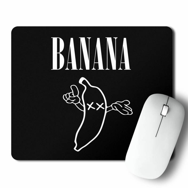 Mousepad Nirvana Banana (D1306 Boleto.Store)