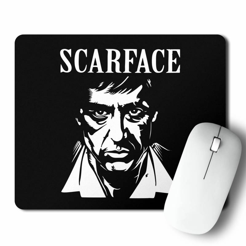 Mousepad Scarface (D1317 Boleto.Store)