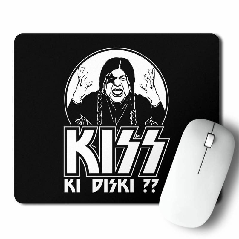 Mousepad Kiss Ki Diski?? (D1365 Boleto.Store)