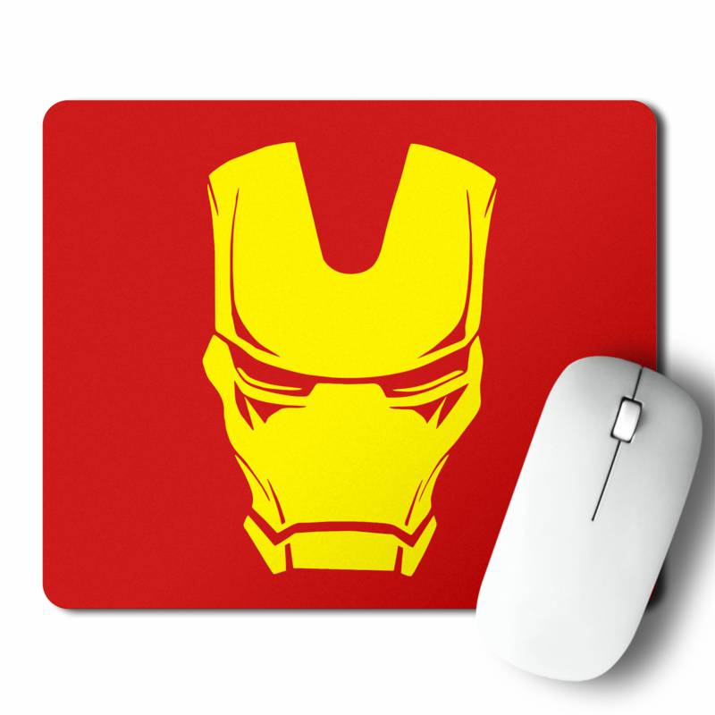 Mousepad Iron Man Face (D1371 Boleto.Store)