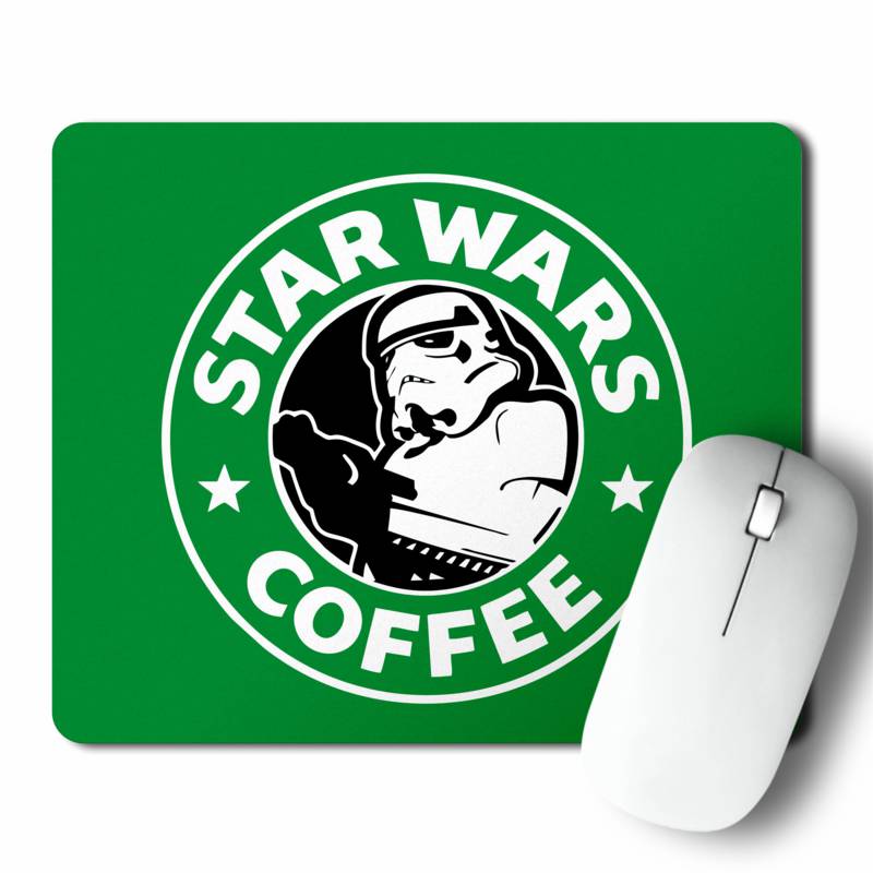 Mousepad Star Wars Coffee (D1390 Boleto.Store)