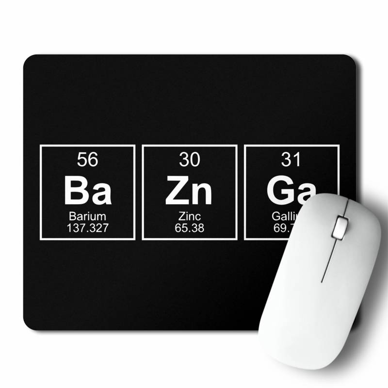 Mousepad Ba Zn Ga (D1429 Boleto.Store)