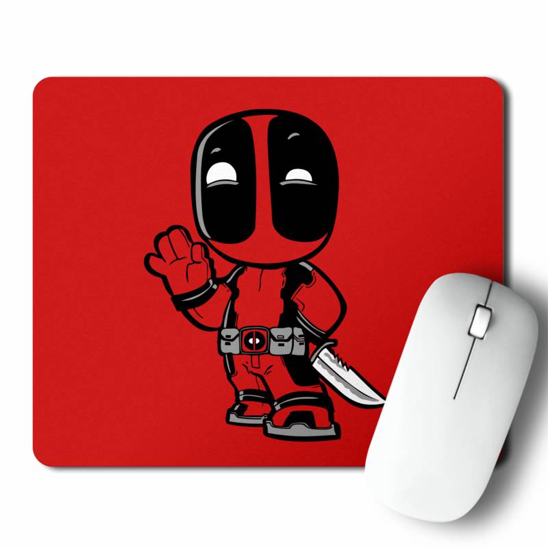 Mousepad Deadpool Cartoon (D1437 Boleto.Store)