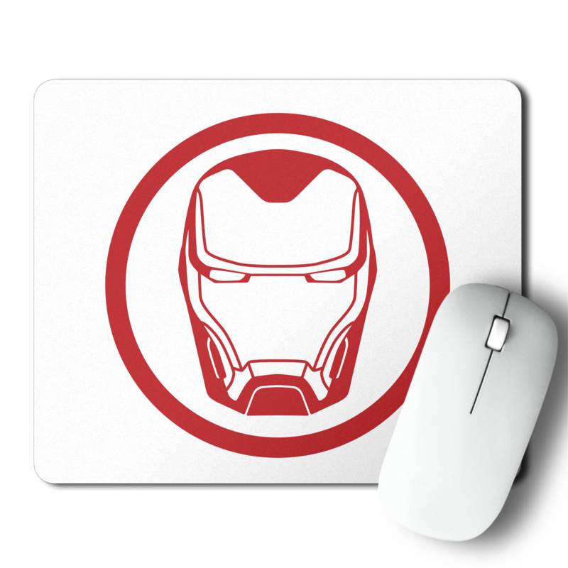 Mousepad Iron Man Face 2 (D1453 Boleto.Store)