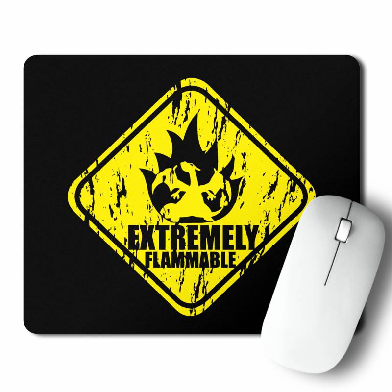 Mousepad Charizard Peligro (D1521 Boleto.Store)