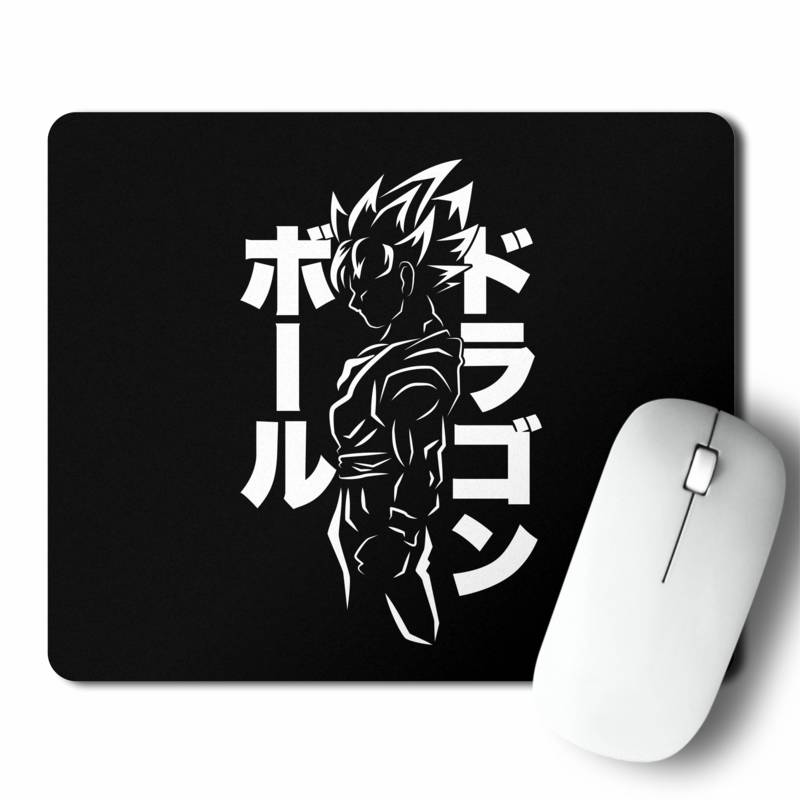 Mousepad Goku White Perfil (D1539 Boleto.Store)