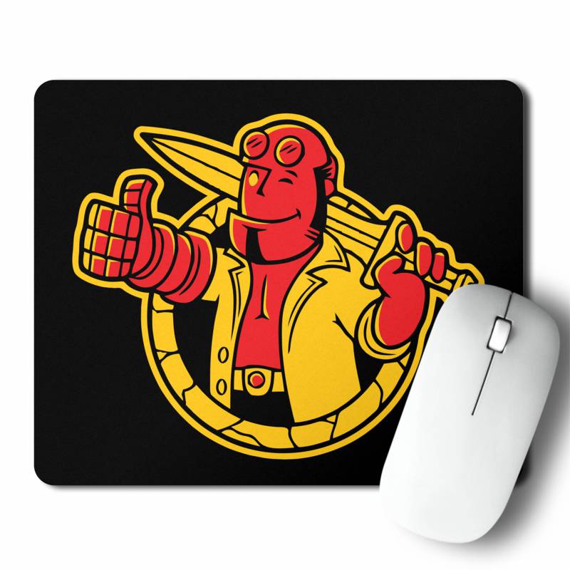 Mousepad Hellboy Dibujo (D1544 Boleto.Store)