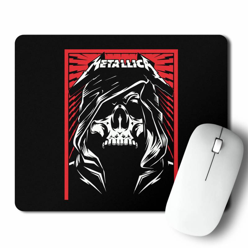 Mousepad Metallica Calavera (D1547 Boleto.Store)