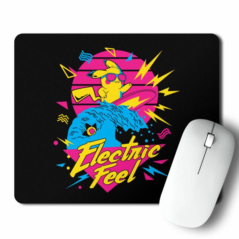 Mousepad Pikachu Electric (D1555 Boleto.Store)