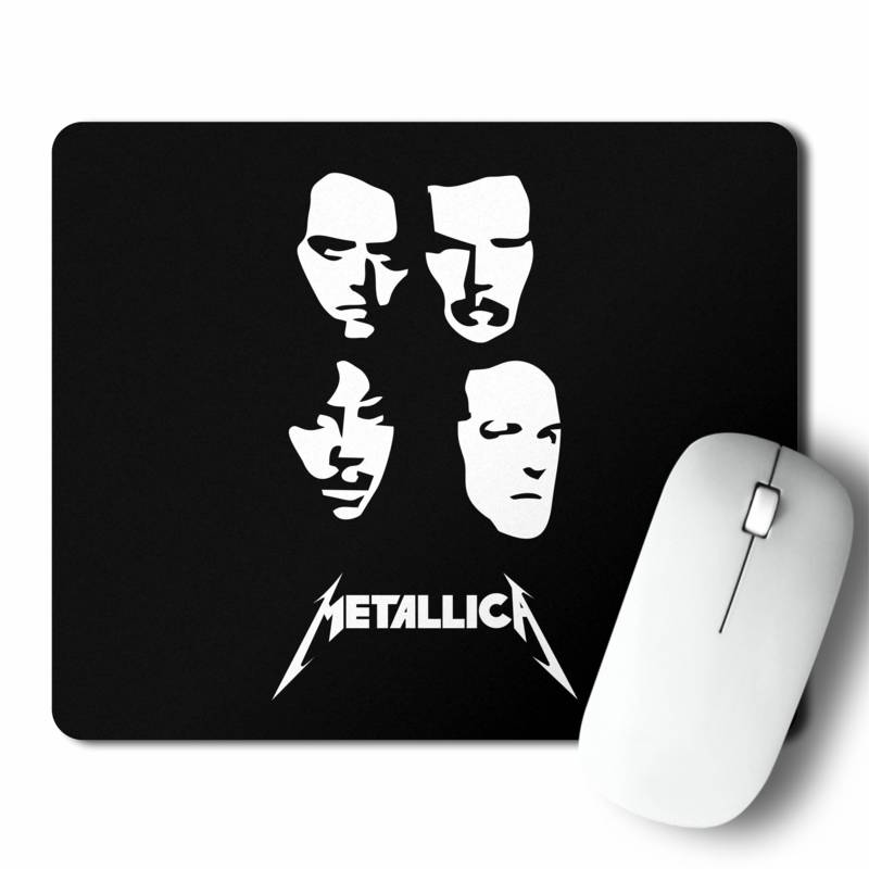 Mousepad Metallica Faces (D1631 Boleto.Store)