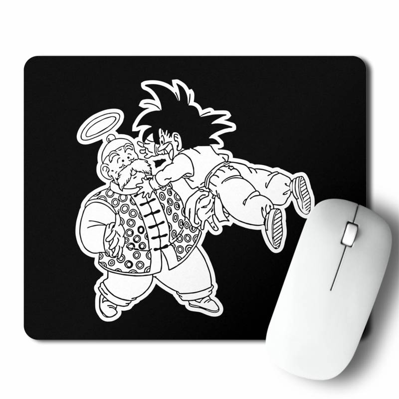 Mousepad Goku Y Abuelo (D1671 Boleto.Store)
