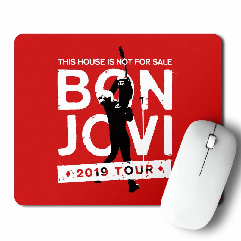 Mousepad Bon Jovi 2019 Tour 2 (D1707 Boleto.Store)