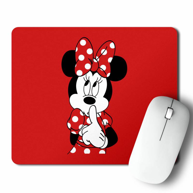 Mousepad Minnie Pensando (D1708 Boleto.Store)