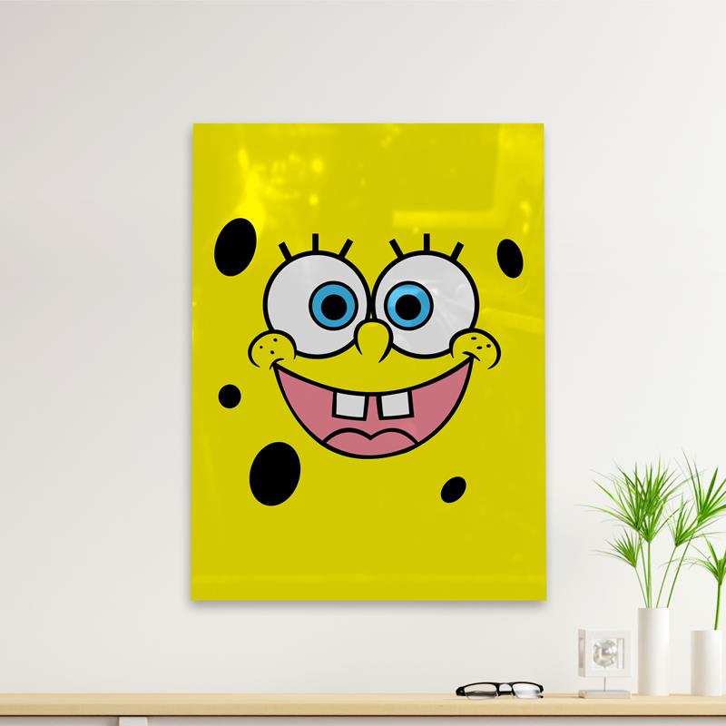 Cuadro Deco Bob Esponja Alegre (D0062 Boleto.Store)