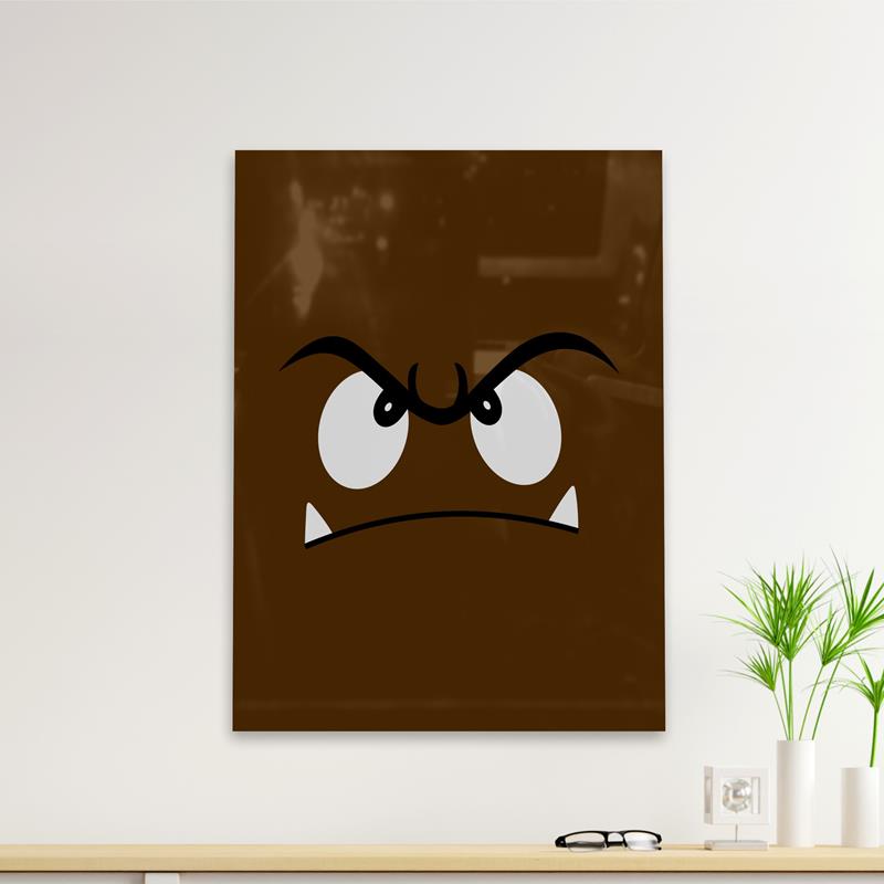 Cuadro Deco Goomba (D0121 Boleto.Store)