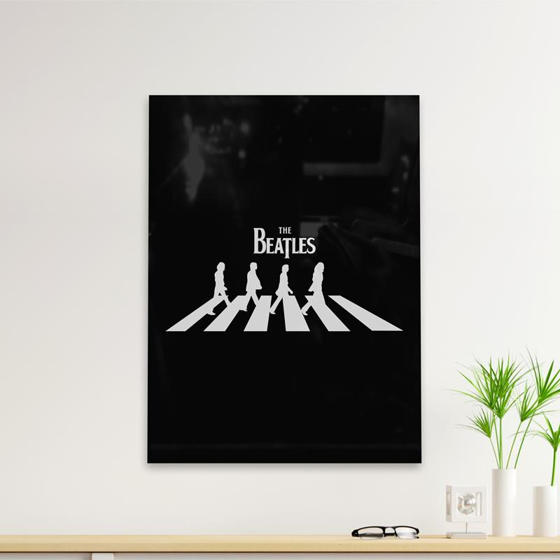 Cuadro Deco The Beatles Road (D0149 Boleto.Store)