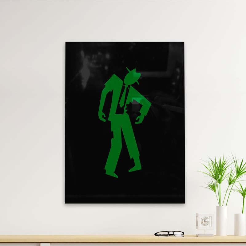 Cuadro Deco Zombie Walk (D0152 Boleto.Store)