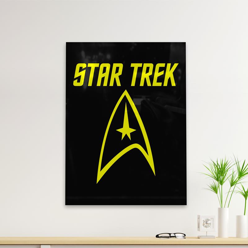 Cuadro Deco Star Trek (D0159 Boleto.Store)