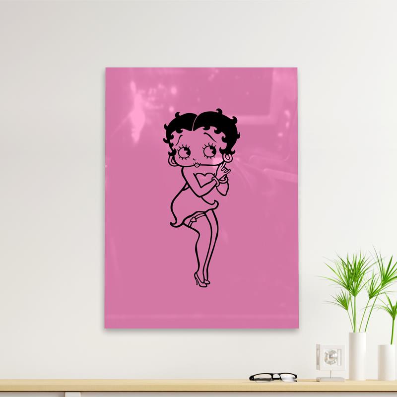 Cuadro Deco Betty Boop (D0168 Boleto.Store)
