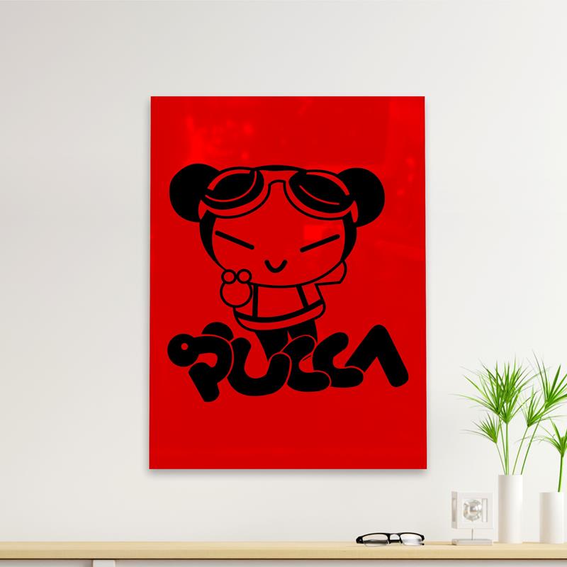 Cuadro Deco Pucca (D0179 Boleto.Store)
