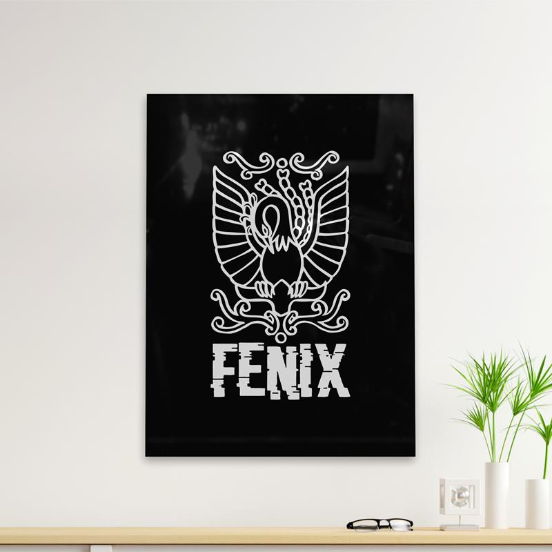 Cuadro Deco Fenix (D1568 Boleto.Store)