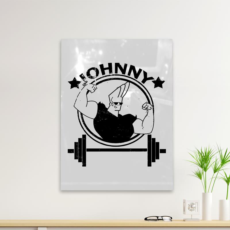 Cuadro Deco Johnny (D1572 Boleto.Store)