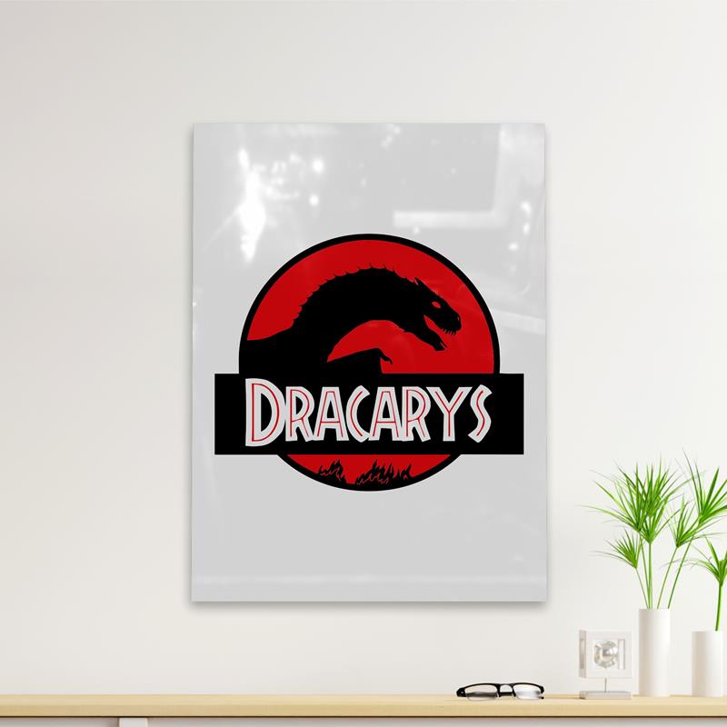 Cuadro Deco Dracarys (D1573 Boleto.Store)