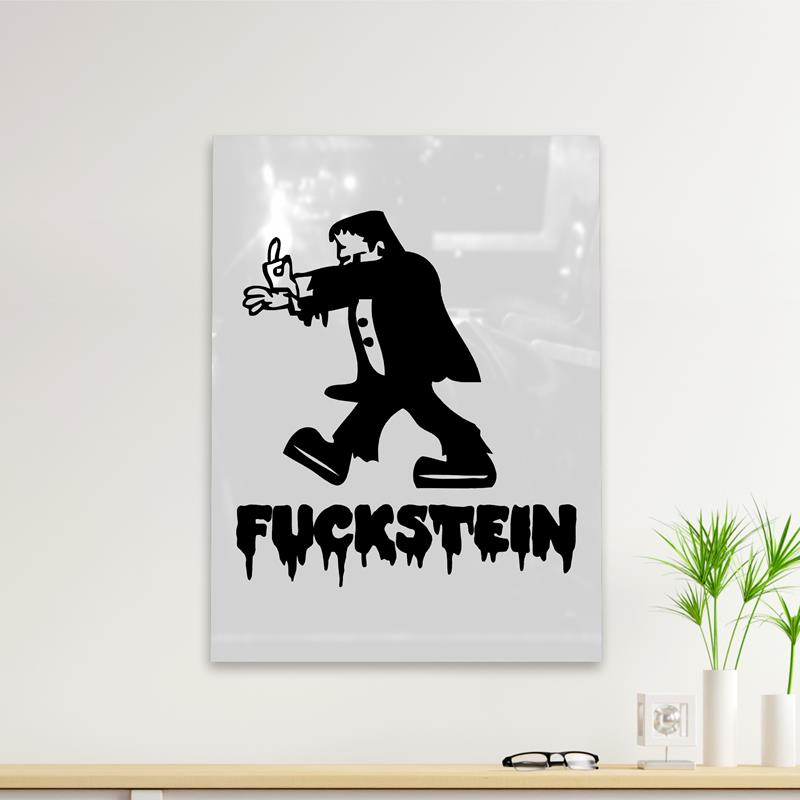 Cuadro Deco Fuckstein (D1579 Boleto.Store)