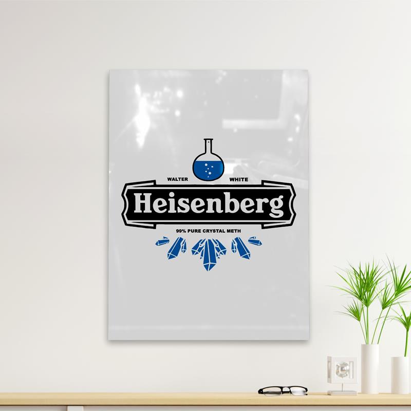 Cuadro Deco Heisenberg (D1582 Boleto.Store)