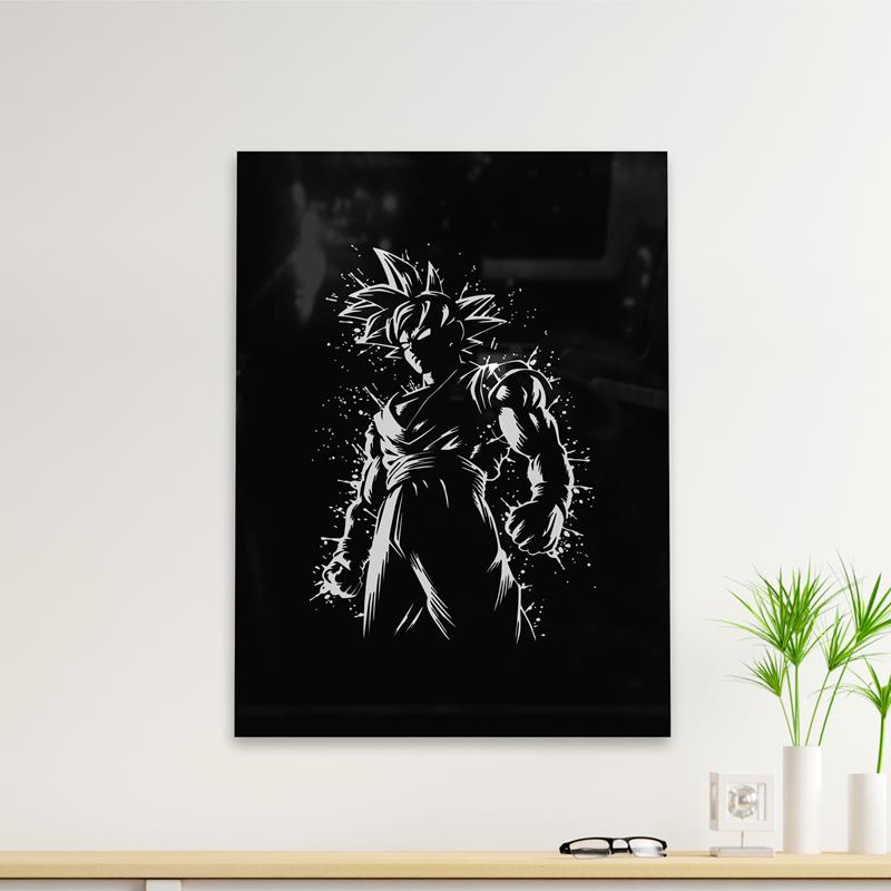 Cuadro Deco Goku Front (D1613 Boleto.Store)