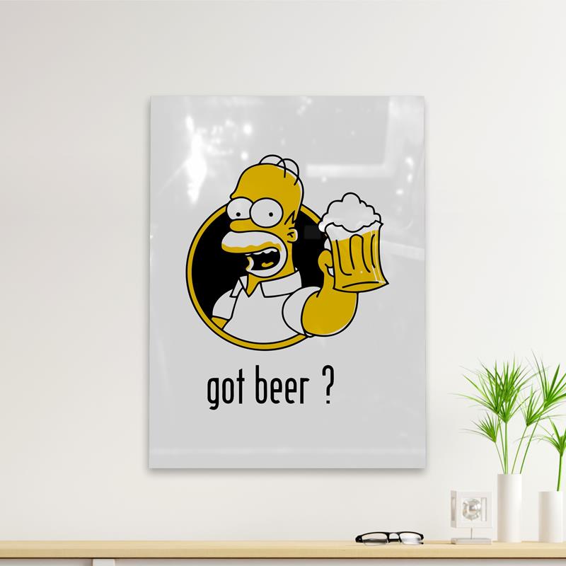 Cuadro Deco Got Beer Homero (D1691 Boleto.Store)