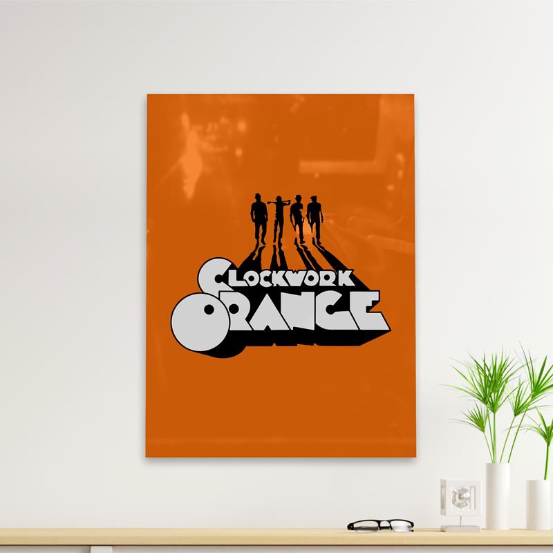 Cuadro Deco Clockwork Orange (D1720 Boleto.Store)
