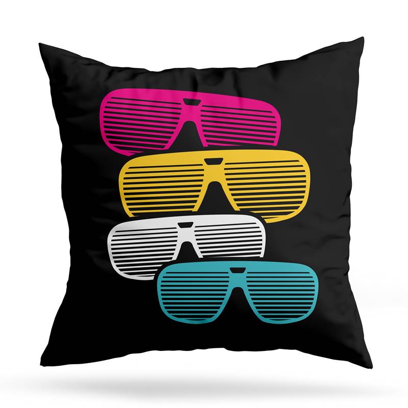 Cojin Deco Lentes De Sol (D0001 Boleto.Store)