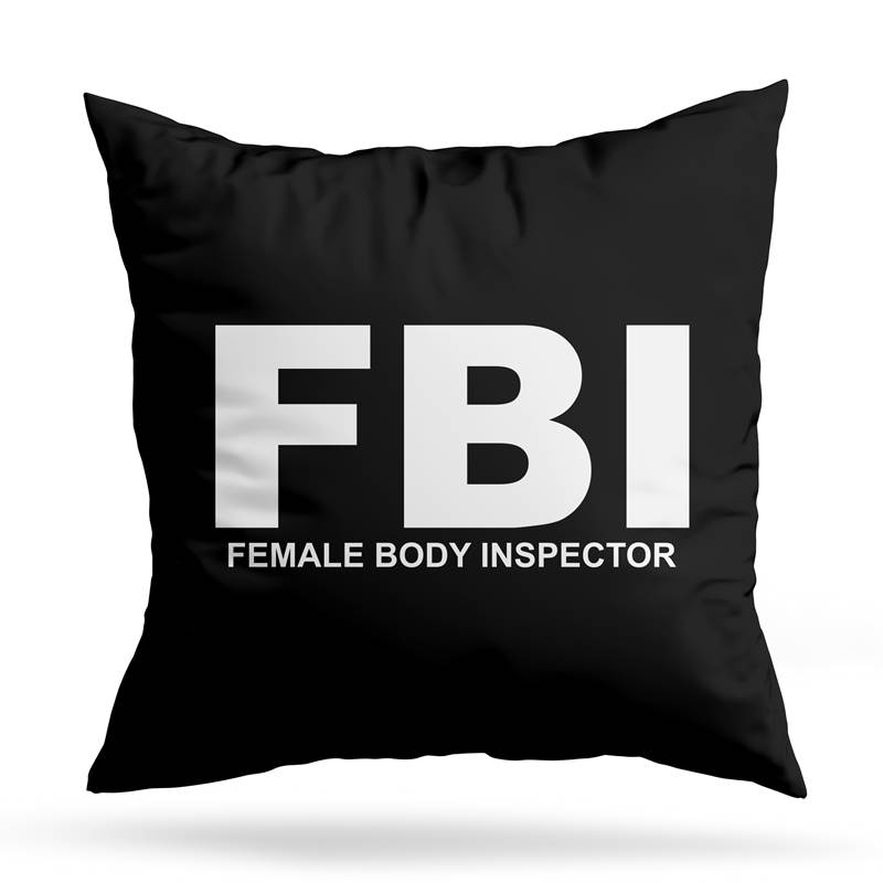 Cojin Deco Fbi (D0013 Boleto.Store)