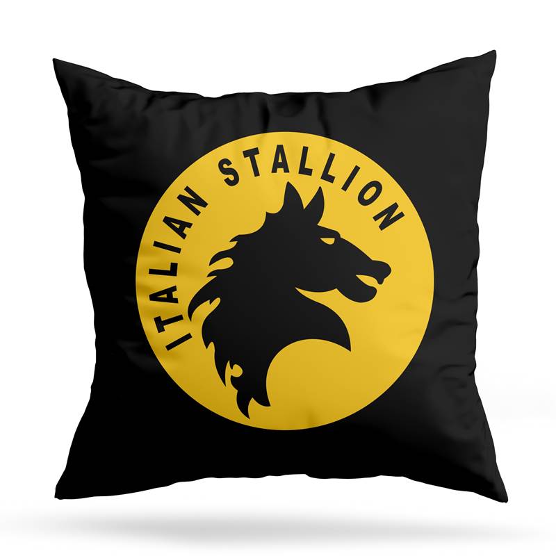 Cojin Deco Italian Stallion (D0038 Boleto.Store)