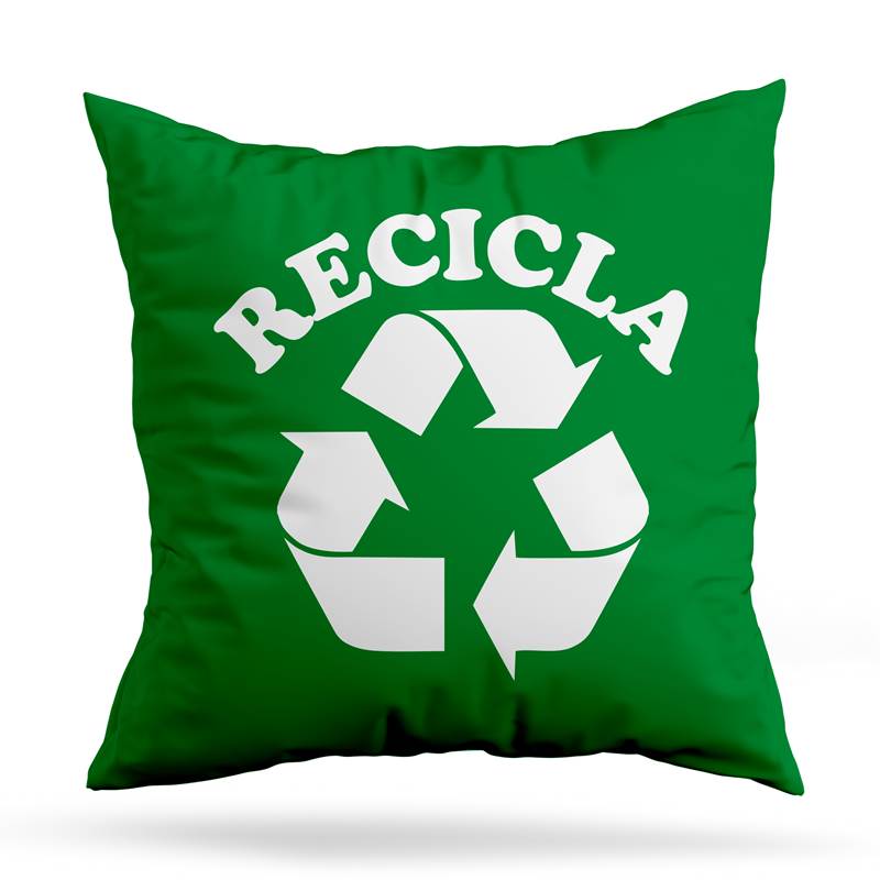 Cojin Deco Recicla (D0050 Boleto.Store)