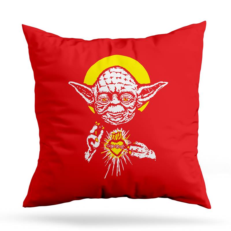 Cojin Deco Yoda Star Wars (D0069 Boleto.Store)